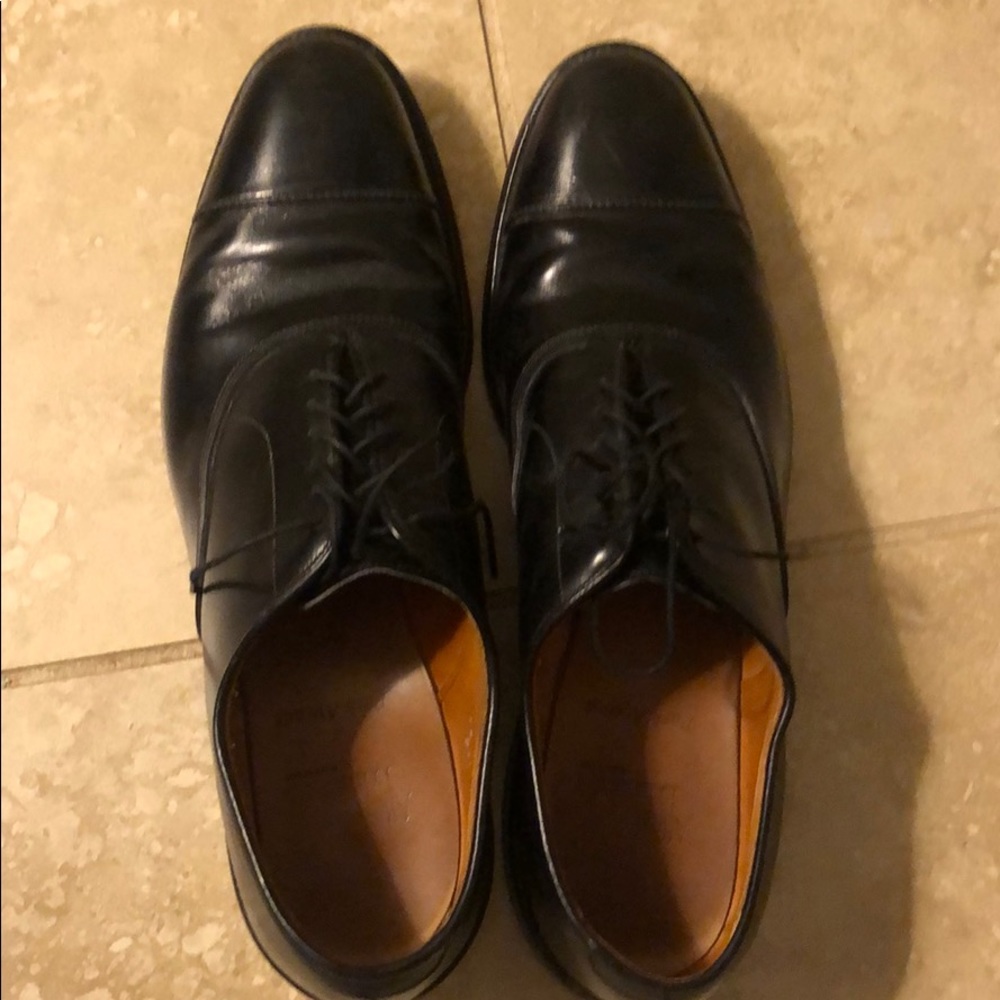 Allen Edmonds Park Avenue Black Shoes